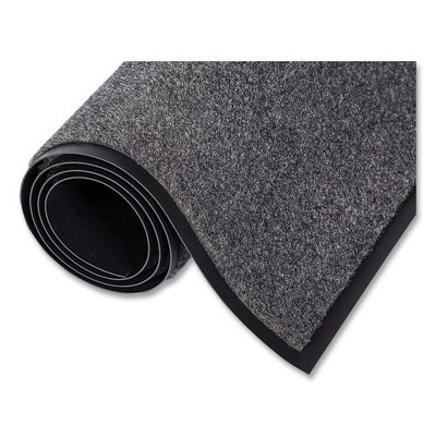 Charcoal Rectangular EcoStep Wiper Mat with Vinyl Backing
