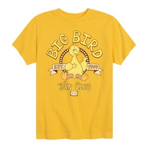 Boys' - Sesame Street - Big Bird Fan Club Short Sleeve Graphic T-Shirt - 1 of 4