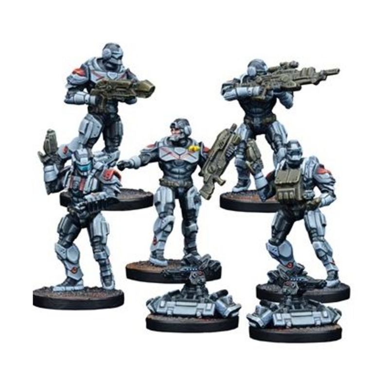Enforcer Command Miniatures Box Set, 1 of 4