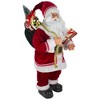 Northlight Standing Curly Beard Santa with Presents Christmas Figure - 24" - 3 of 4