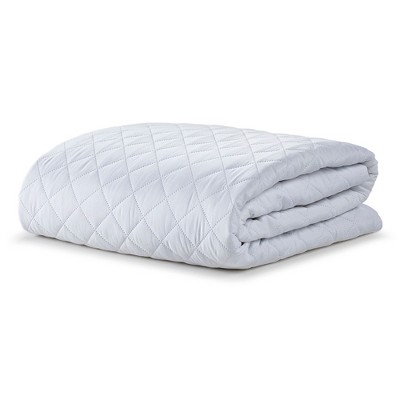 White Queen Down Alternative Quilted Mattress Pad