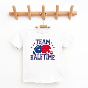 The Juniper Shop Team Halftime Distressed - Blue Toddler Short Sleeve Tee - 1 of 3
