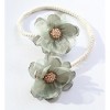 Simple Cute Begonia Flower Curtain Tieback 2 Pieces-Tree City - 2 of 4