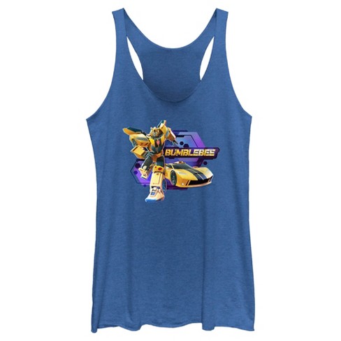 Women's Transformers: EarthSpark Bumblebee Badge Racerback Tank Top - image 1 of 4