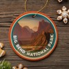 Big Bend National Park Retro Style Ornament, Texas Tourist Attraction and Gift| OrnamentallyYou - 4 of 4