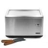 Whynter Portable Instant Ice Cream Maker Frozen Pan Roller in Stainless Steel - 3 of 3