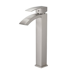 Grungis Single Hole Bathroom Sink Faucet,Single Handle Waterfall Bathroom Faucets for Home Sinks - 1 of 4