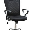 TiramisuBest Black Breathable Mesh Office Chair: Height Adjustable, Ergonomic & Mobile - 4 of 4