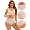 INSPIRE CHIC Women's High Waist Tummy Control Underwear Briefs Flatten Panties - 3 of 4