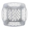 Flexible Plastic Laundry Basket, Arctic White, 6 Pack - 4 of 4