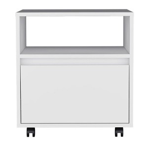 NicBex Nightstand with Drawers,Modern Side Table with Storage Space and Wood Frame,Bedside Table for Bedroom,Living Room - 1 of 4