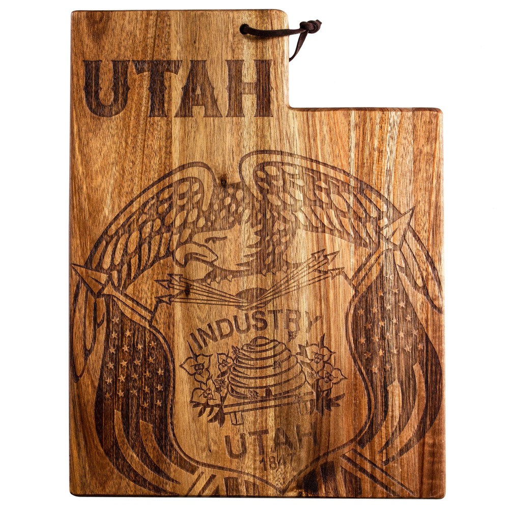 Photos - Chopping Board / Coaster Totally Bamboo Origins Utah Cutting Board Brown