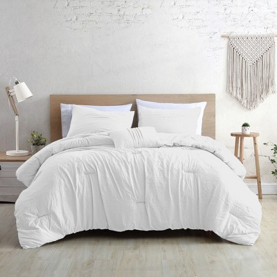 King White Down Alternative Microfiber Comforter Set