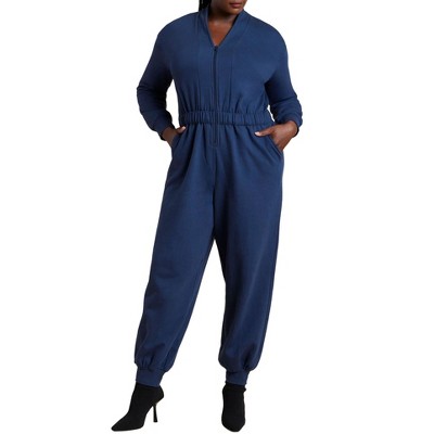 ELOQUII Elements Knit Jumpsuit