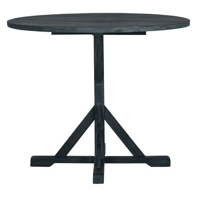 Arcata Round Table Dark Gray - Safavieh