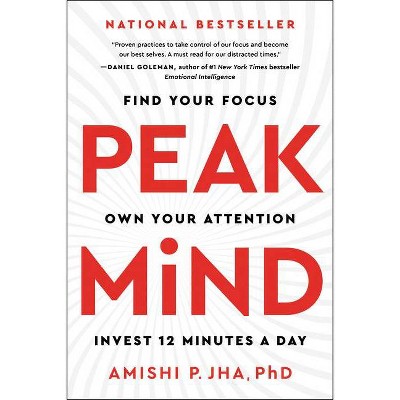 Peak Mind - by Amishi P Jha (Hardcover)