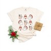 Simply Sage Market Women's Santa Tree Mug Chart Short Sleeve Garment Dyed Tee - 2 of 2