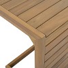 Wooakway C-shape Coffee Table, Center Table for Living Room - 4 of 4