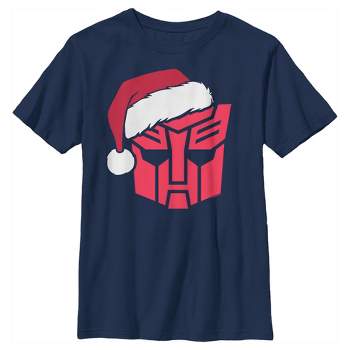 Boy's Transformers Autobot Santa T-Shirt