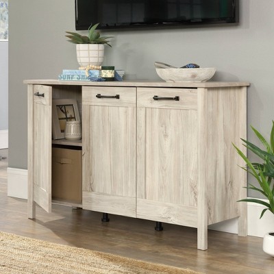 Chalk Oak 48" Adjustable Shelving Office Storage Cabinet
