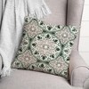 Creative Products Faded Gray Green Medallions 18x18 Indoor / Outdoor Pillow - 3 of 4