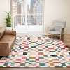 Ninola Design Watercolor checker Yuletide Rug - Deny Designs - image 3 of 3