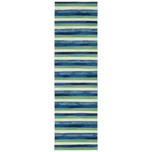 Liora Manne Visions II Stripes Indoor/Outdoor Rug.. - 1 of 4