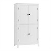 NicBex Bathroom Storage Cabinet with Adjustable Shelves,Bathroom Floor Cabinet with 4-Door,Freestanding Storage Cabinet for Bathroom,Office - 2 of 4