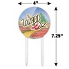 The Wizard Of Oz Ruby Slippers Logo Acrylic Cake Topper - 2 of 4