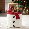 The Lakeside Collection Holiday Character Storage Bins for Christmas Organization And Decoration - Snowman - 3 of 3