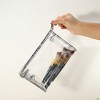 Unique Bargains Clear Portable Waterproof Makeup Bag Silver Tone 1 Pc - 2 of 4