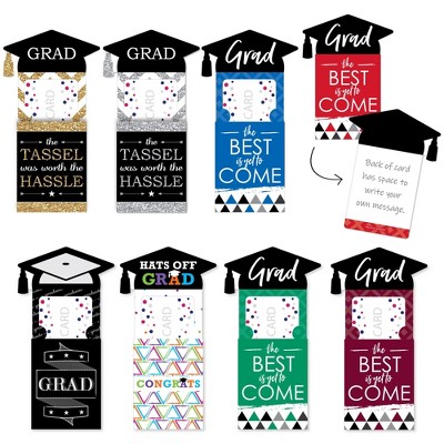 Big Dot Of Happiness Assorted Graduation Cards - Graduation Party Money ...