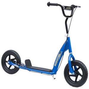 Maggift Kick Scooters Youth Scooter Front and Rear Caliper Dual Brakes Inflatable Front Wheel Ride on Toy for Age 5+, Blue, 47.25"*22.75"*33.5" - 1 of 4