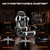 Grungis Office Chair with  Footrest and Comfy Lumbar Support,PU Leather Computer Chair with Headrest for Adult,Student - 4 of 4