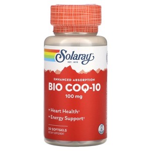 Solaray Bio COQ-10, 30 Softgels - 1 of 2