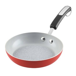 Farberware Disney Bon Voyage 8" Ceramic Nonstick Frying Pan Red - 1 of 4