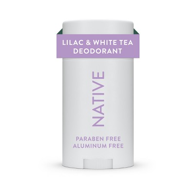 Native Deodorant for Women & Men - Lilac & White Tea - Aluminum Free - 2.65oz