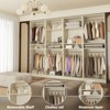 Aheaplus Closet System with 2 Hanging Rods - 2 of 4