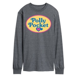 Men's - Polly Pocket - Polly Pocket Color Logo Long Sleeve Graphic T-Shirt - 1 of 3