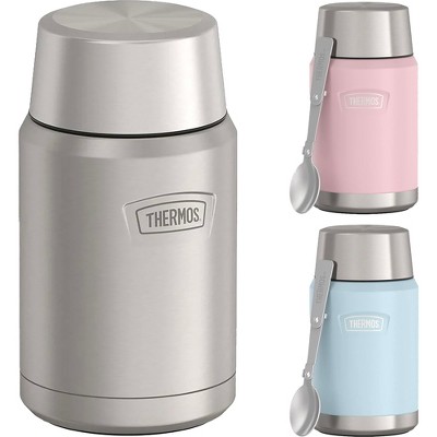 Thermos Icon 24oz Stainless Steel Food Storage Jar With Spoon : Target