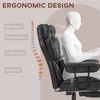 Aghana Digitals 396lbs Big & Tall Executive Office Chair with 140° Recline, Footrest, Lumbar - 4 of 4