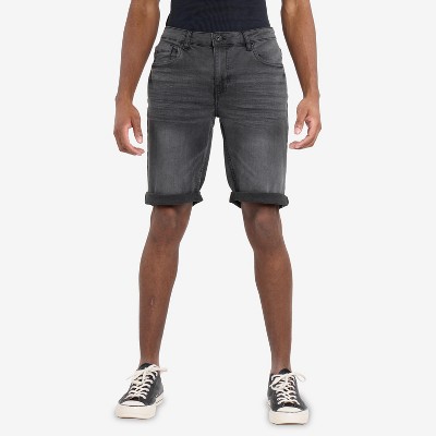 CULTURA Men's Roll Up Denim Shorts