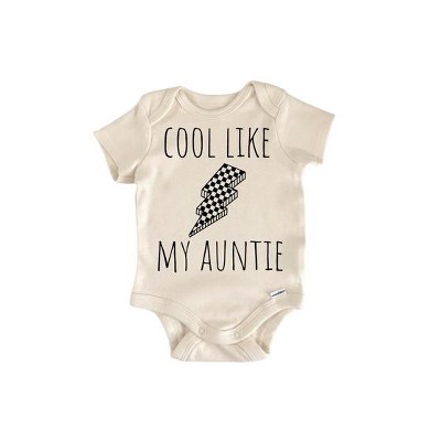 Retro Aunt Lightning - Baby Boy Girl Clothes Infant Onesie® Funny Cute Newborn GS1