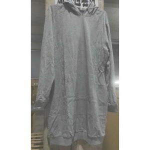 Women pullover hooded sweatshirt dress Hooded Tunic Dress - 1 of 1