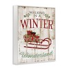 Stupell Industries Rustic Winter Wonderland Sleigh, 16" x 20" - 3 of 4