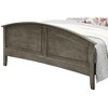 Passion Furniture Hammond Full Panel Bed with Curved Top Rail - 4 of 4