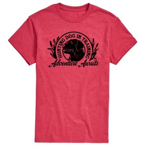 Men's - Instant Message - Hunting Dog Adventure Awaits Short Sleeve Graphic T-Shirt - 1 of 4