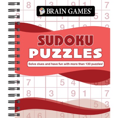 Brain Games - Large Print Sudoku Puzzles (Arrow) (Spiral)