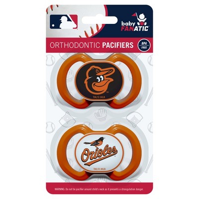 BabyFanatic Pacifier 2-Pack - MLB Houston Astros - Officially Licensed  League Gear