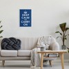 Stupell Industries Keep Calm And Carry On Crown, 13" x 19" - 2 of 4